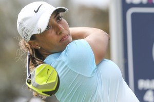 20-02-15 LPGA 2014, ISPS Handa Women's Australian Open, Victoria Golf Club, Victoria, Australia. 19-22 Feb. Cheyenne  Woods of United States during the second round.