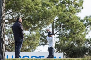 14-11-13 . European Tour 2013, Final Qualifying Stage, PGA Catalunya Resort, Girona, Spain. 10-15 Nov. Mark  Hensby of Australia during the fifth round.