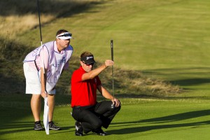 12-09-2013 European Tour 2013, KLM Open, Kennemer G&CC, Zandvoort, The Netherlands. 12-15 Sep. {player of country} during the first round.