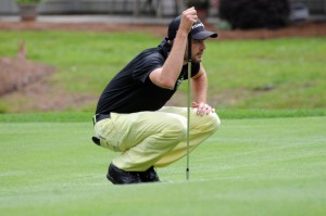 18-04-15 PGA Tour 2014, RBC Heritage Presented by Boeing, Harbour Town Golf Links, Hilton Head, SC, USA. 16-19 Apr. Troy  Merritt of United States during the third round.