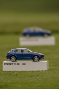 Teestedsmarkeringerne under Porsche European Open.