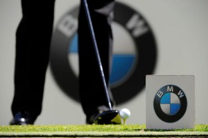21/5/2009 European Tour 2009, BMW PGA Championship, Wentworth Club, Virginia Water, Surrey, England, UK. 21-24 May. Martin Kaymer of Germany by a teebox during the first round
