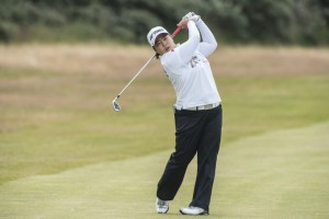 12-07-14 Ladies European Tour 2014, Ricoh Women's British Open, Royal Birkdale Golf Club, Southport, Lancashire, England, UK. 10-13 July. {players of country} during the third round.