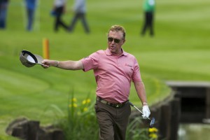 22/05/2015 European Tour 2015,  BMW PGA Championship, Wentworth Club, Virginia Water, Surrey, England, UK. 21-24 May. Miguel Angel  Jimenez of Spain  during the second round.