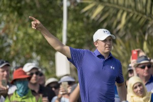 22-01-16 European Tour 2016, Abu Dhabi HSBC Golf Championship, Abu Dhabi GC, Abu Dhabi, United Arab Emirates. 21-24 Jan. Jordan  Spieth of United States during the second round..