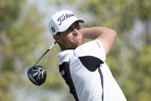 20/11/2015 European Tour 2015, Race to Dubai: DP World Tour Championship, Jumeirah Golf Estates, Dubai, United Arab Emirates. 19-22 nov Lucas Justra  Bjerregaard of Denmark during the second round .