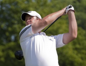 03/06/2010 European Tour 2010,  The Celtic Manor Wales Open, The Celtic Manor Resort, The Twenty Ten Course, City of Newport, Wales. 03-06 June. Marcus  Fraser of Australia during the first round.