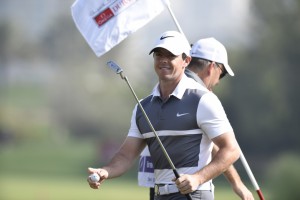 4/02/2016 European Tour 2016, Omega Dubai Desert Classic, Emirates GC, Dubai, UAE. 04-07 Feb. Rory McIlroy of Northern Ireland during the first round.