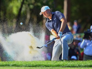 15-03-15 PGA Tour 2015, Valspar Championship, Innisbrook Resort (Copperhead), Palm Harbor, FL, USA. 12-15 MAR. Jordan  Spieth of United States bunkershot during the final round