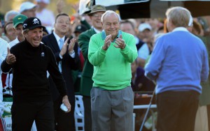 'The Big Three' - Player, Nicklaus, Palmer.