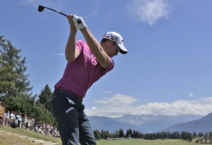 25-07-15 European Tour 2015, Omega European Masters, Crans-sur-Sierre GC, Crans Montana, Switzerland. 23 - 26 Jul. Danny Willett of England during the third round.