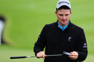 23/05/2014 European Tour 2014, BMW PGA Championship, Wentworth Club, Virginia Water, Surrey, England, UK. 22-25 May. Justin Rose of England during the second round