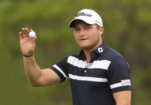 16-01-16 European Tour 2016, Joburg Open, Royal Johannesburg & Kensington GC, Johannesburg, South Africa. 14-17 Jan. Zander Lombard of South Africa during the third round.