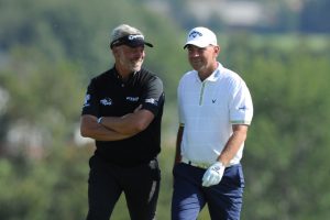 Darren Clarke og Thomas Bjørn