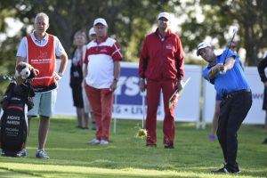 25/08/2016 European Tour 2016, Made in Denmark, Himmerland Golf & Spa Resort, Farso, Denmark. 25 - 28 Aug. Anders Hansen of Denmark during the first round.