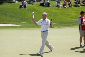 Foto: Jim Furyk ved Travelers Championship 2016