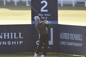 8/10/2016 European Tour 2016, Alfred Dunhill Links Championship, Old Course St. Andrews, Carnoustie and Kingsbarns, Scotland, UK. 06-09 Oct. Old Course: Soren Kjeldsen of Denmark during the third round.