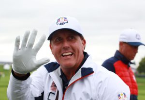 Phil Mickelson ved Ryder Cup 2016